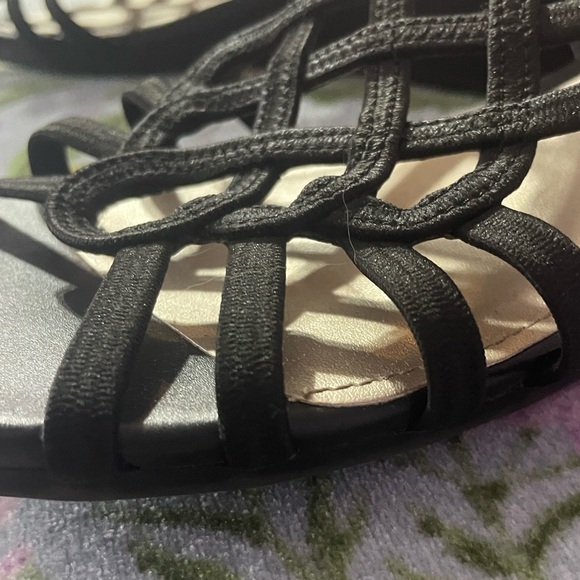 Impo Black Strappy Sandals 10 - Picture 8 of 16